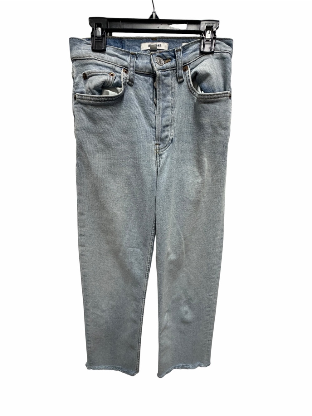 Re/Done‎ Light Wash Straight Jeans 70’s stove pipe